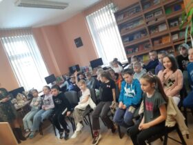 Klasa I c z SP nr 1 w Bibliotece Pedagogicznej